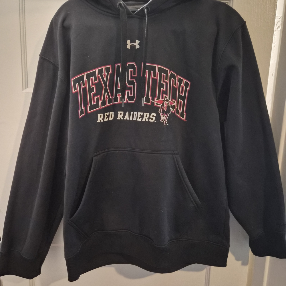 Under Armour Black Hoodie with Yellow Accent